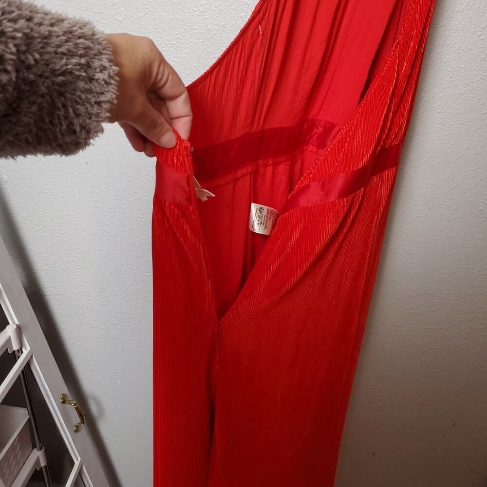 NWT ANTHROPOLOGIE Pleated Halter Neck Jumpsuit - Picture 11 of 12